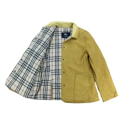 Burberry Yellow Nova Check Outdoor Jacket - Women/L