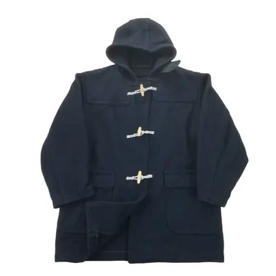 Valentino Wool Mantel Parka Coat - Small