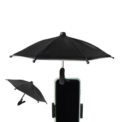 Auto Handy-Sonnenschirm Mini-Regenschirm Handy Regenschirm Sonnenschutz mit Clip