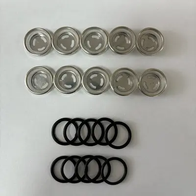 10pcs 18mm Schauglas Bremse Bremspumpe Roller Motorrad Bremsflüssigkeitsbehälter