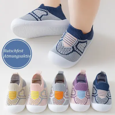 Kinder Lauflernschuhe Baby Krabbelschuhe Babyschuhe Rutschfest Hausschuhe Sommer