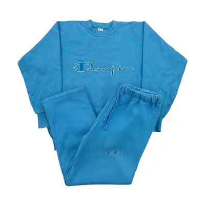 Champion 90s Sweatsuit Tracksuit Trainingsanzug 2-Teiler- Medium