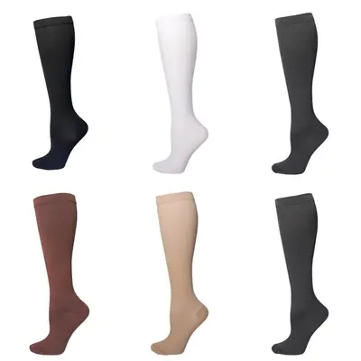 2 Paar Stützstrümpfe Kompressionsstrümpfe Reisestrümpfe Neuropathie-Socken Neu