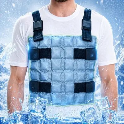 Kühlendes Weste Cooling Vest Verstellbare Kühlweste Abkühlung Sommer Unisex Neu