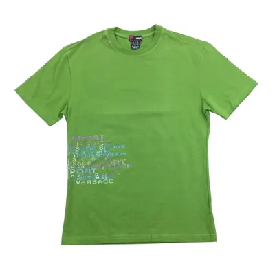 Versace Sport Rundhals Kurzarm Top Rundhals Kurzarm Top T-Shirt - Medium