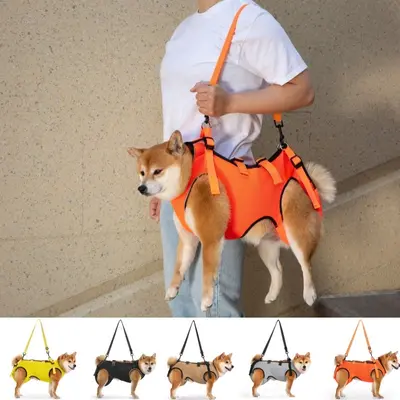 Hunde Tragehilfe Gehhilfe Tragegurt Hebehilfe Rehahilfe Stützgeschirr Sommer Neu