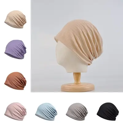 Chemo Hut Beanie Mütze für Chemo Frauen Haarausfall Krebs Kopfbedeckung Weich