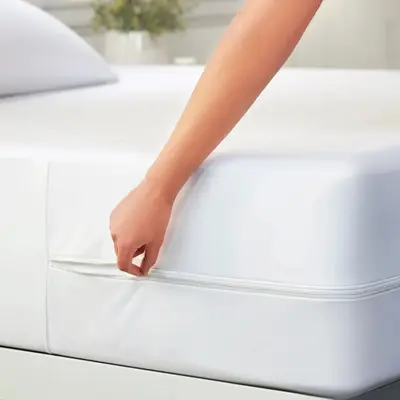 Reißverschluss Matratzenhülle Wasserdicht Bettwanzen Matratzenschutz Bezug