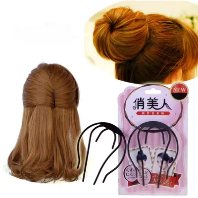 Frisurenhilfe Haarkamm Hair Bumpits Steckkamm Styling Tool Topsy Tail Bouffant