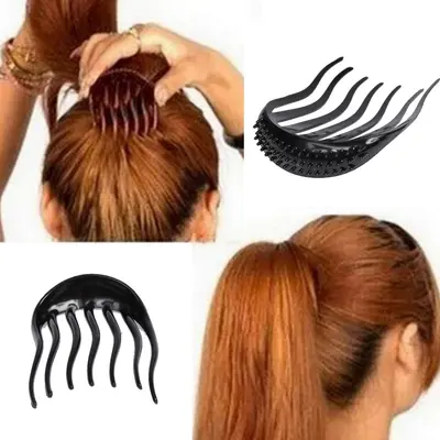 Frisurenhilfe Haarkamm Steckkamm Hair Bumpits Styling Tool Topsy Tail Bouffant