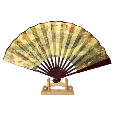 Fächer Bambus Geisha Kirschblüten Handfächer Deko Sommerfächer Kostüme