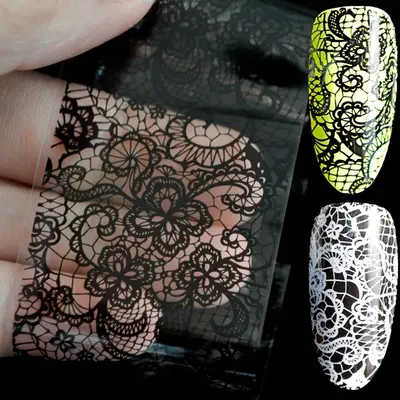 3D Nagel Sticker Nail Art Ornamente Blumen Stikerein Herz New Design Aufkleber