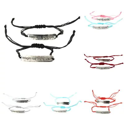 2 X Armband BFF forever friends Freundschaft