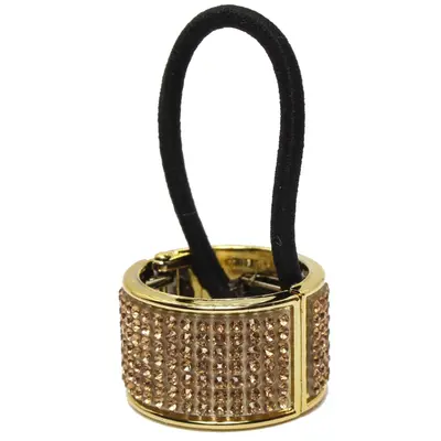 Haarring Haargummi Ring Cleopatra Zopf Scrunchy mit Strass Hair
