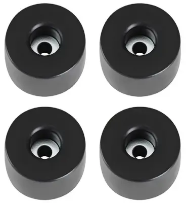 4 Gummifüße Ø 38x25 Lautsprecherfüße Gummifuß Boxenfüße Gehäusefuß Boxenfuß Füße