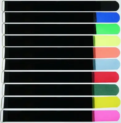 KB PROFI Kabel-Klettband Kabelbinder Klettband Klettkabelbinder Kabelklettband