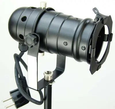 PAR 20 Disco Spot Schwarz mit E27 Fassung Stecker Rahmen, Scheinwerfer Spotlight