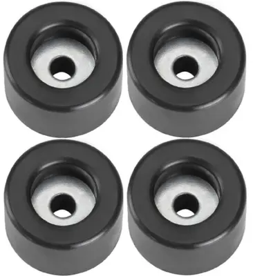 4 Gummifüße Ø 25x15 Lautsprecherfüße Gummifuß Boxenfüße Gehäusefuß Boxenfuß Füße
