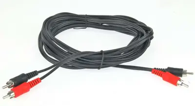 5 m RCA Cinch Kabel STEREO Verbindungskabel HIFI Audio Cinchkabel Chinch