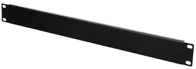 1 HE U Rackblende 19" Zoll Stahl Frontplatte Rackpanel Rack Blende Blindplatte