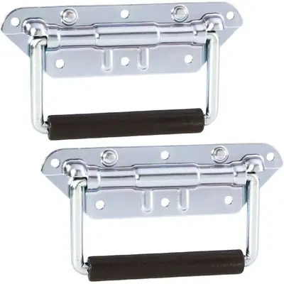 2 Adam Hall 34482 gefederte Klappgriffe 155x83 Klappgriff Kistengriff Boxengriff