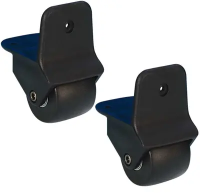 2 Stück 50 mm Kantenaufbaurolle, Kanten-Aufbaurolle Trollyrollen Trollirollen