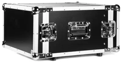 6 HE 19" Effektrack Serverrack, 43cm tief, Doubledoor Studiorack PA-Rack DJ-Rack