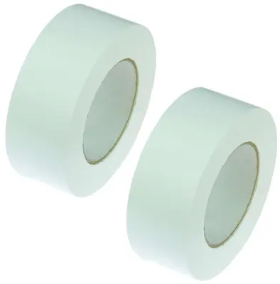 2 x Gewebeband 0,10€/m Stagetape STANDARD WEISS 50mm x 50m Klebeband Panzerband