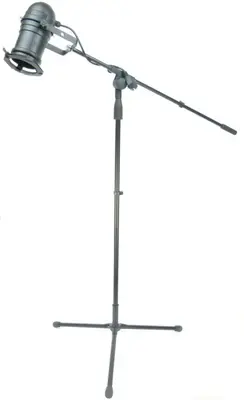 PAR 20 Scheinwerfer Schwarz incl Stativ / Ständer, Spotlight Leselampe Stehlampe