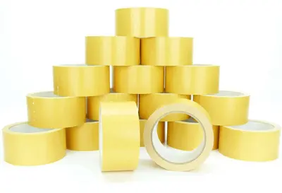 1 - 144 Doppelseitiges Klebeband 50mm x 25m Beidseitiges Verlegeband Teppichband