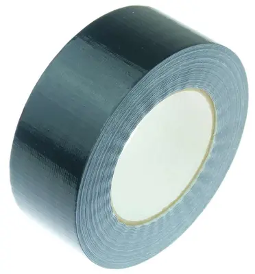 0,07€/m STANDARD SCHWARZ 50mm x 50m Gewebeband Gaffa Panzer Tape Band Klebeband