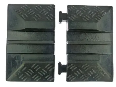 2 Kanal Endstücke ECO Cable Protector Kabelbrücke Kabelschutz Brücke Endstück