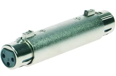 Adam Hall Audio Adapter XLR 3-pol female weiblich Buchse auf XLR 3-pin female