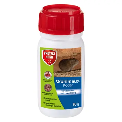 Protect Home Wühlmaus-Köder 90 g Wühlmausköder Wühlmäuse Schermäuse Fraßköder