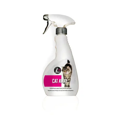 7Pets Cat Away Spray Katzen Fernhalte Spray 500 ml Vergrämer Katzenabwehr Garten