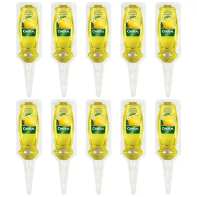 Chrysal Zitruspflanzen Vitalkur 10x 30 ml Gebrauchsfertiger Zitrus Dünger