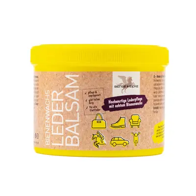 B & E Bienenwachs-Lederpflege-Balsam 500 ml - Wachspflege Leder Pflege