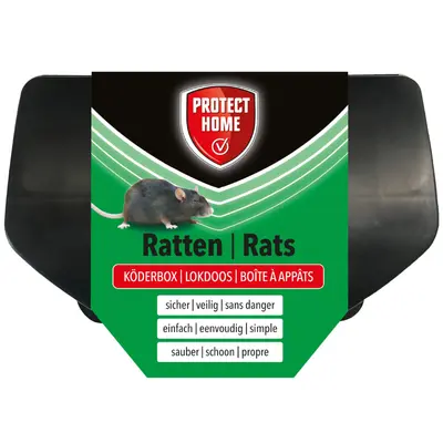 Protect Home Ratten Köderbox Köderstation Rattenbekämpfung Rattenköder Köder Box