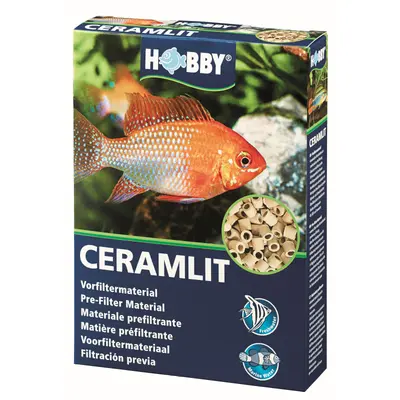 Hobby Ceramlit 600 g Vorfiltermaterial Filterröhrchen Aquarium Filter Vorfilter