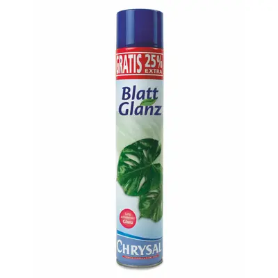 Chrysal Blattglanz - 750 ml - für glänzende Blätter und Sträuße Silikonöl Staub