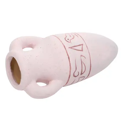 Hobby Amphore sand S 13 cm Aquariumdekoration Laichhöhle Versteck Aquarien Deko