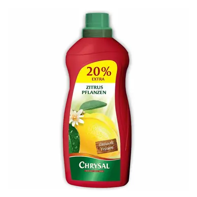 Chrysal Flüssigdünger für Zitruspflanzen 1200ml Dünger Pflanzen Nährstoff Frucht