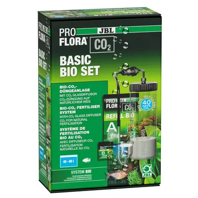 JBL ProFlora bio80 - Düngung für Aquarium Pflanzenwachstum Bio-CO2 Starter-Set