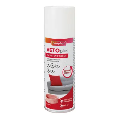 Beaphar VETOplus Parasiten Fogger 200 ml Vernebler gegen Zecken Flöhe Bettwanzen