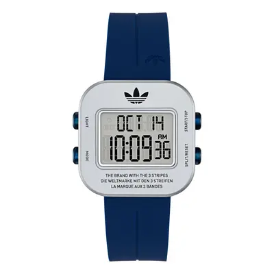 Adidas Unisex Uhr Digital ADAPTIK ONE Silikon blau AOST26518
