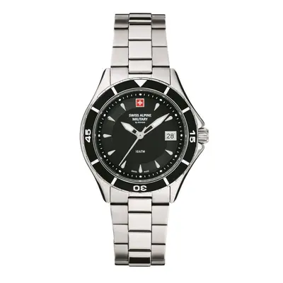 Swiss Alpine Military Damen Uhr Analog Quarz 7740.1137SAM Edelstahl