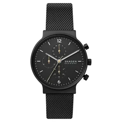 Skagen Herren Uhr Armbanduhr Chronograph Edelstahl SKW6762
