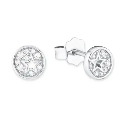 s.Oliver Jewel Kinder und Jugendliche Ohrringe Silber Zirkonia 2018521