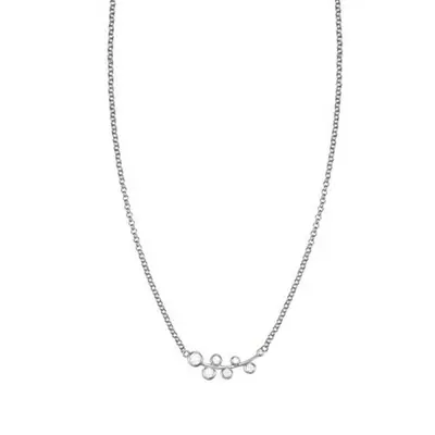 Esprit Damen Kette Collier Silber Zirkonia Frosty Crystals ESNL93337A420