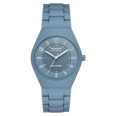 Skagen Herren Uhr Armbanduhr Solar Grenen Kunststoff SKW6812